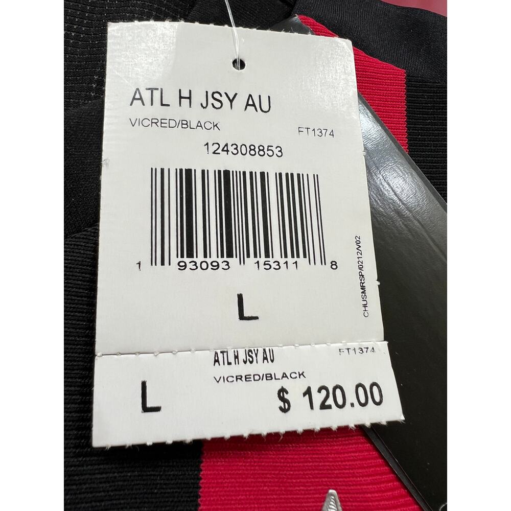 Adidas Atlanta United FC Home Soccer Jersey FT1374 Size L NWT - Picture 3 of 16